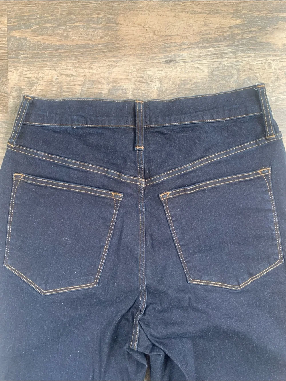 J. Crew Straight Leg Woman’s Emo Dark Indigo Skinny Jeans
